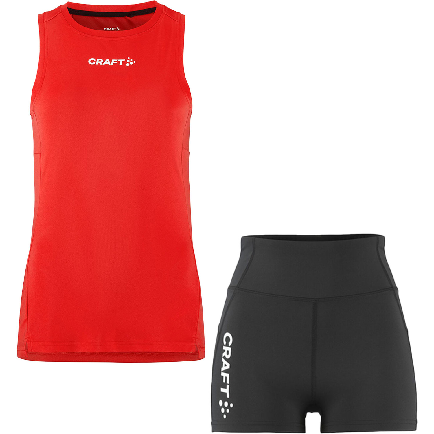 Craft Singlet Hot Pant Set Dames
