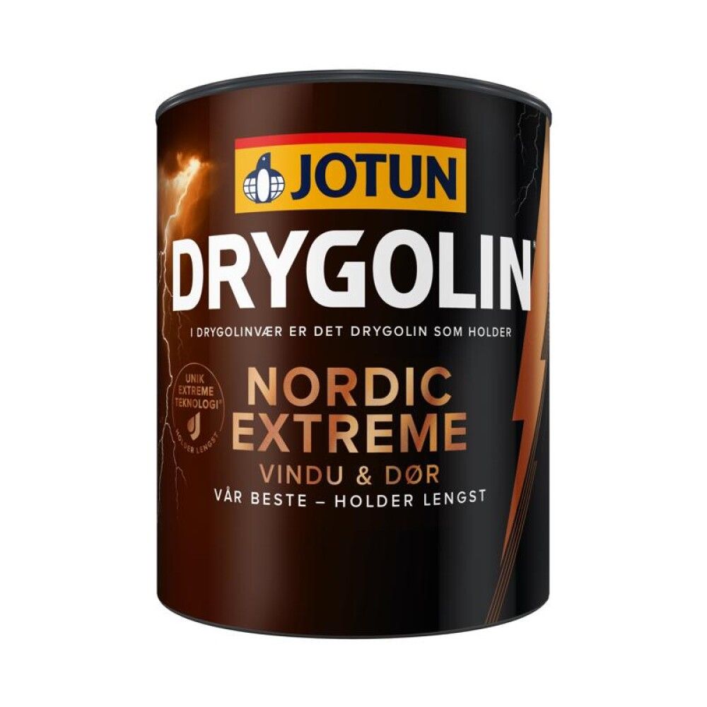 VINDUSMALING JOTUN DRYGOLIN NORDIC EXTREME HVIT BASE 0,68 L
