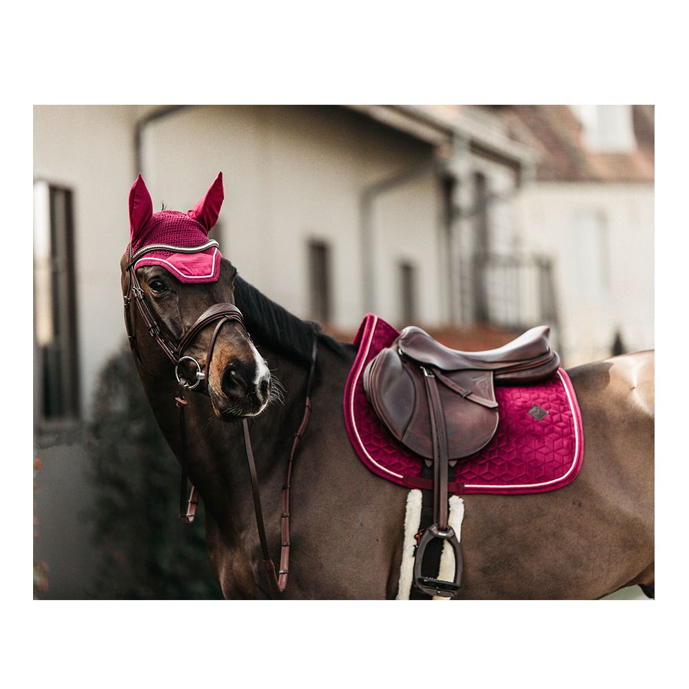 Kentucky VELVET d'obstacle - Tapis fuchsia