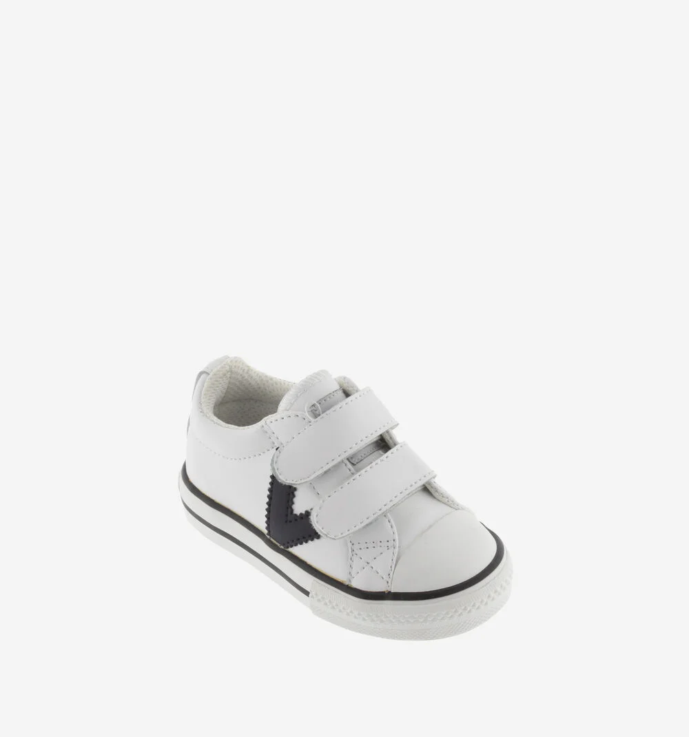 TRIBU CONTRAST FAUX LEATHER STRAPSBLANCO