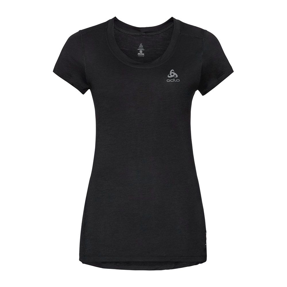 Odlo NATURAL + LIGHT SUW - Sous-couche Femme black