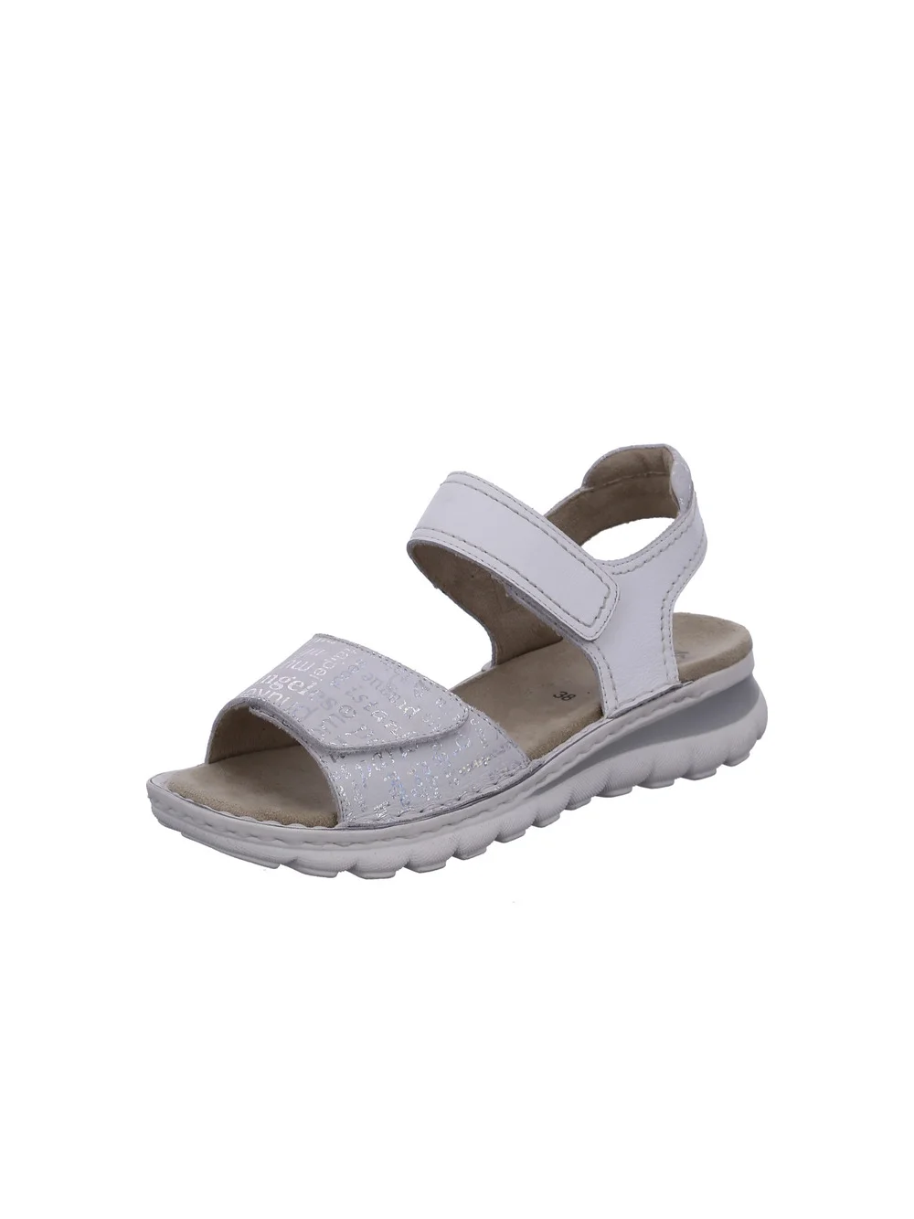 Sandale Tampa nebbia weiß