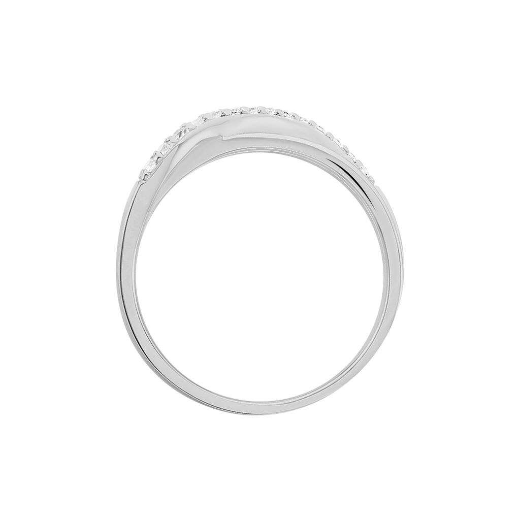 Bague Letty Argent Blanc Oxyde De Zirconium