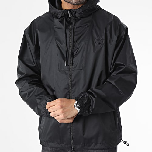 Coupe-Vent Capuche II8161 Noir