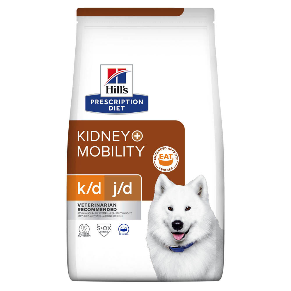 Hill's Prescription Diet Kidney Mobility - Hondenvoer - 12 Kilogram - gevogelte
