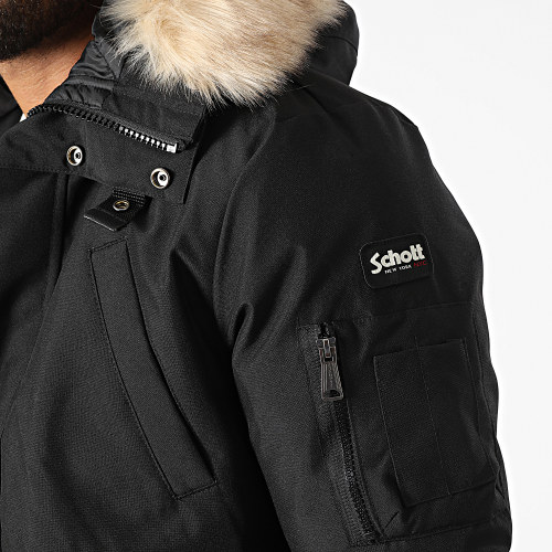Parka Capuche Fourrure Keyburn Noir