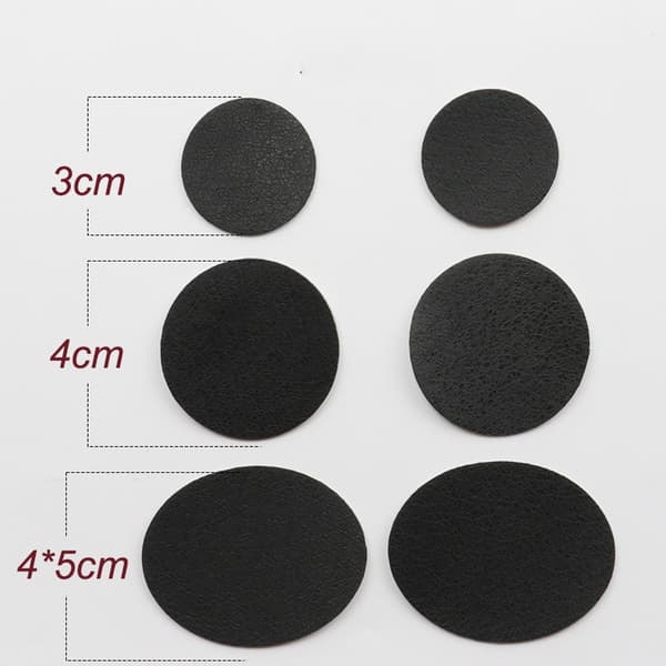 INF Lapper for skoreparasjon, 6 stk. Sort