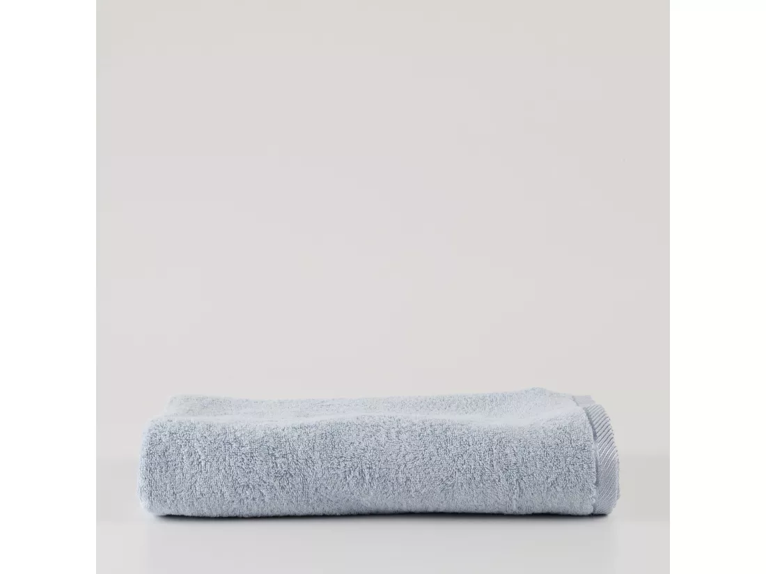 Serviette de Bain en Bambou Bleu Clair 100x150 cm