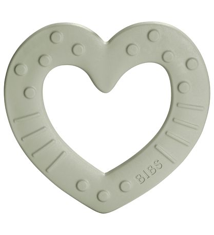 BIBS Bådering - Heart - Sage