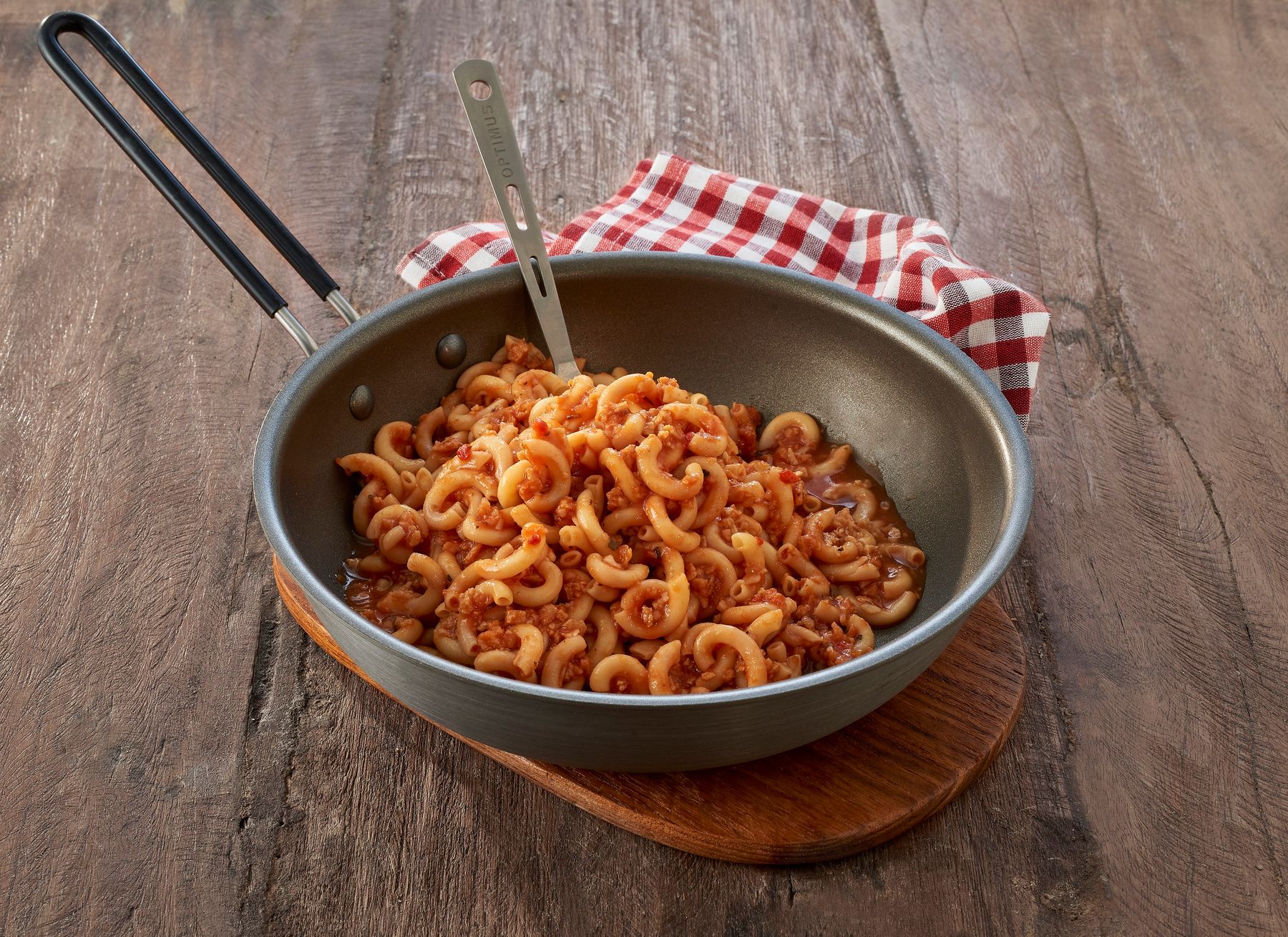 Trek'n Eat Nudeln in vegetarischer Bolognese