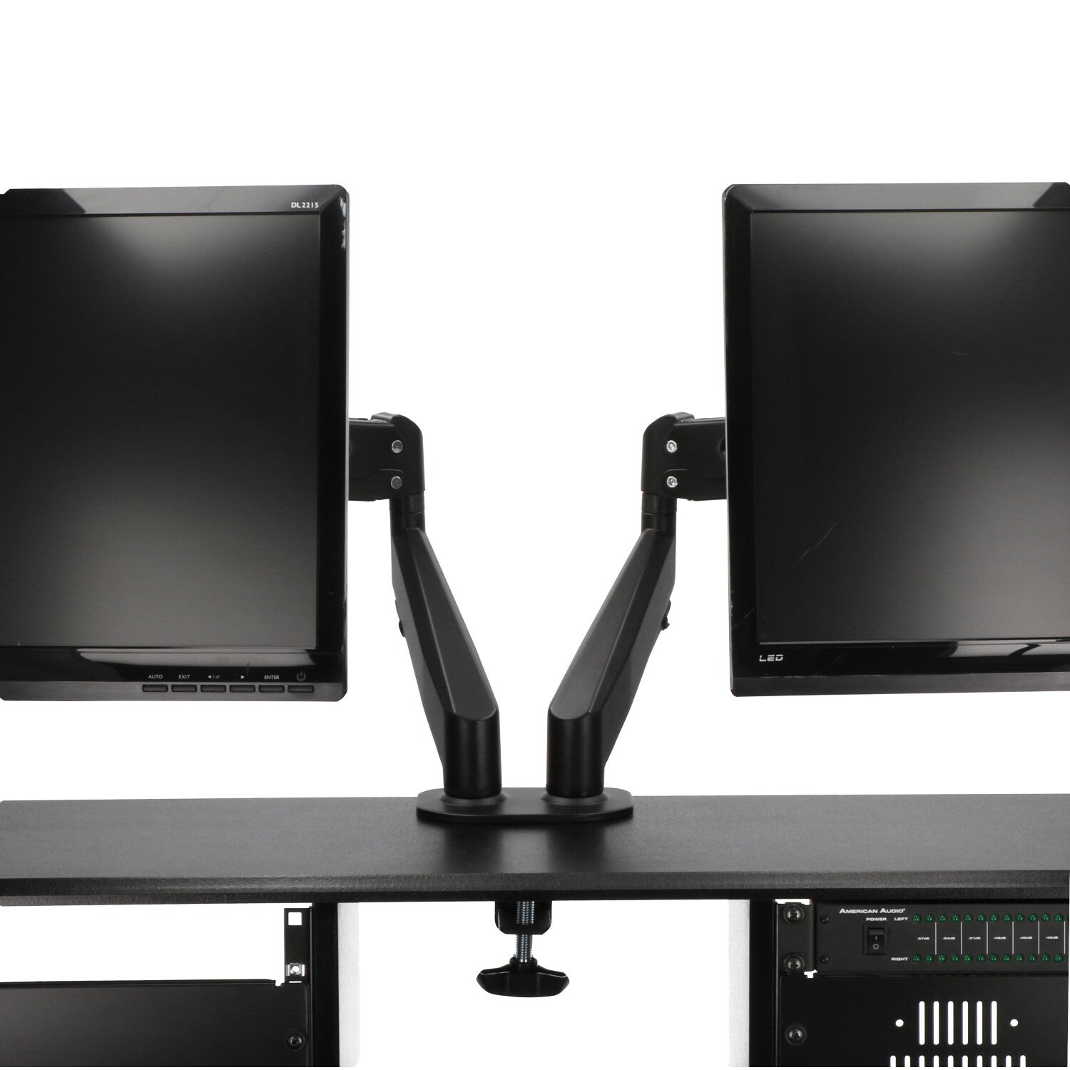 Innox SCR-04 bureausteun voor twee flatscreens