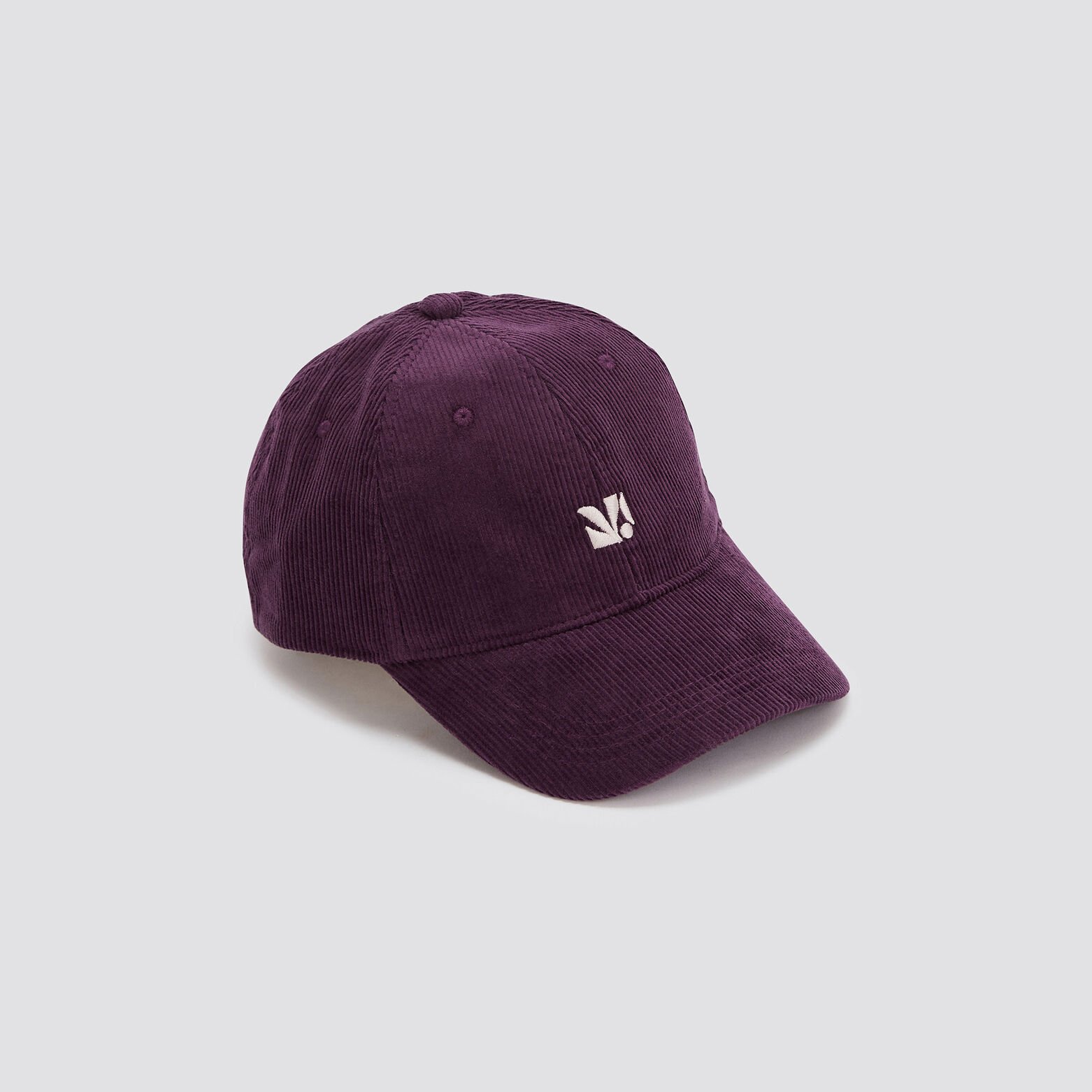 Casquette en velours Violet