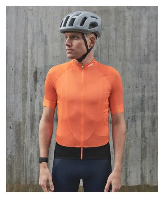 Maillot Manches Courtes POC Essential Road Orange