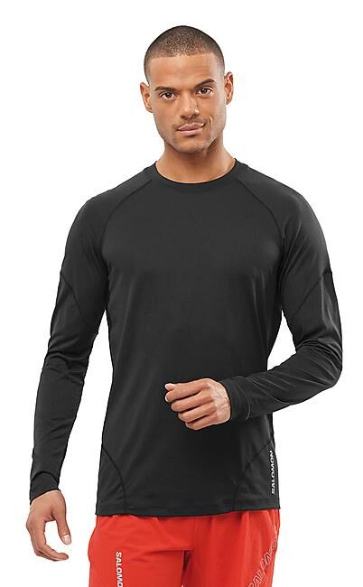 SALOMON - T-SHIRT ML CROSS RUN M