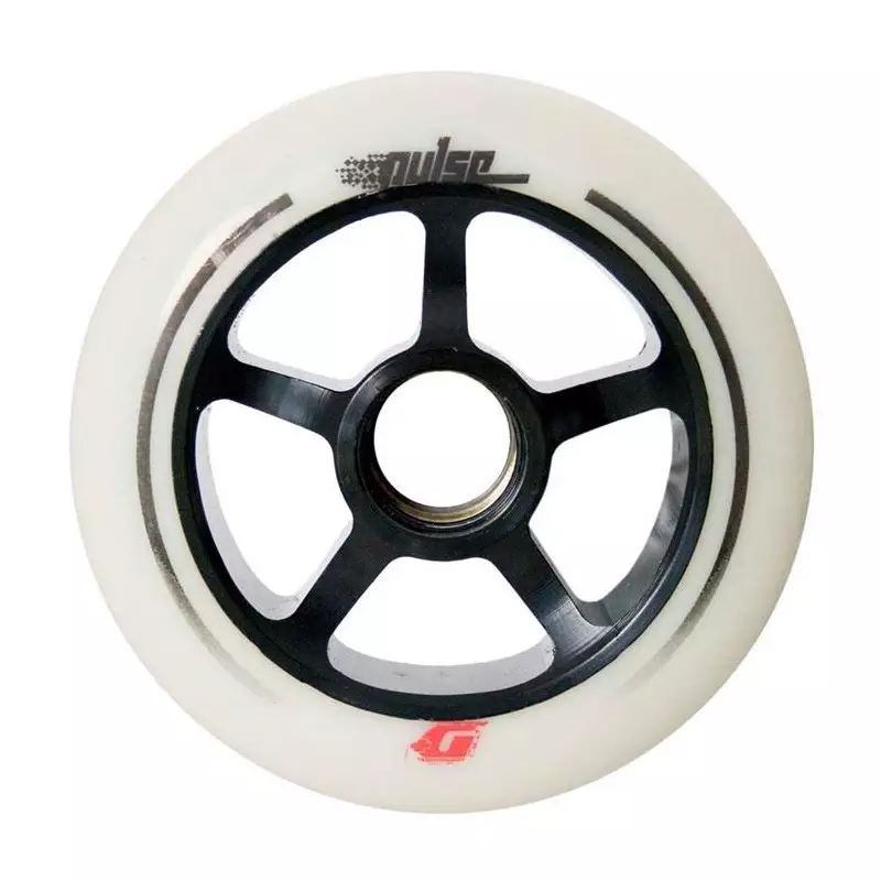 Roue Roller Quad KRYPTONICS Pulse+G 84A 100Mm Blanc