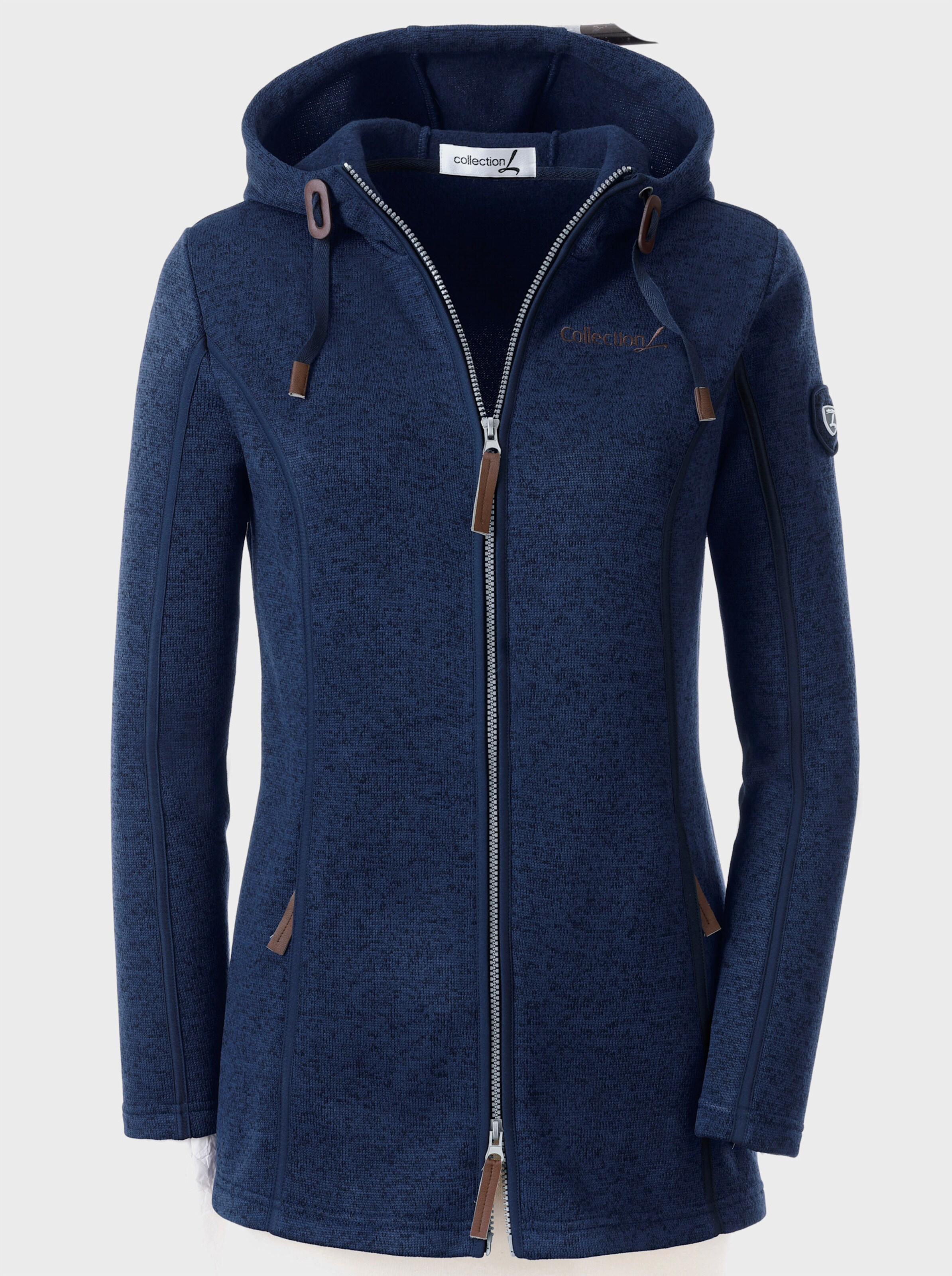 Kapuzenfleecejacke
