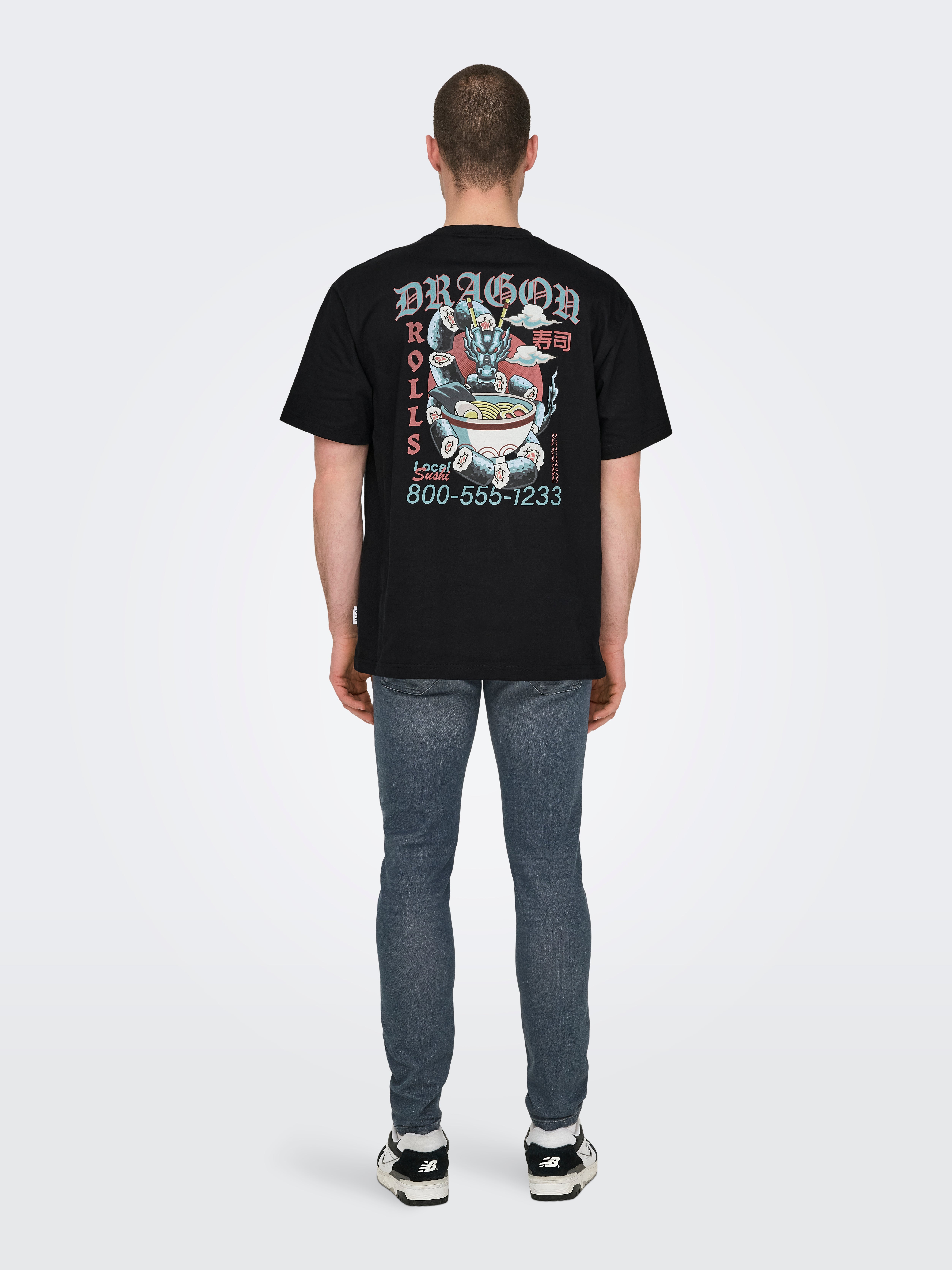 ONSALFIE T-shirt Black