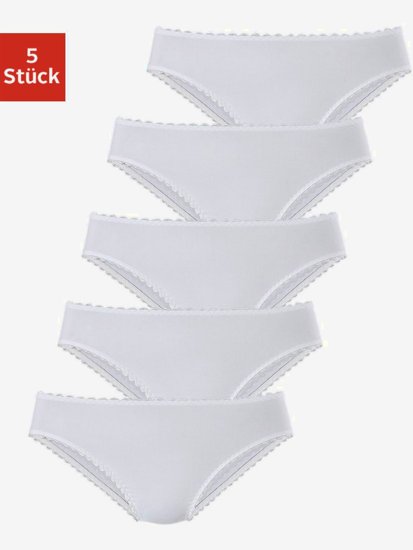 Slips jazz lot de 5 panties pratique