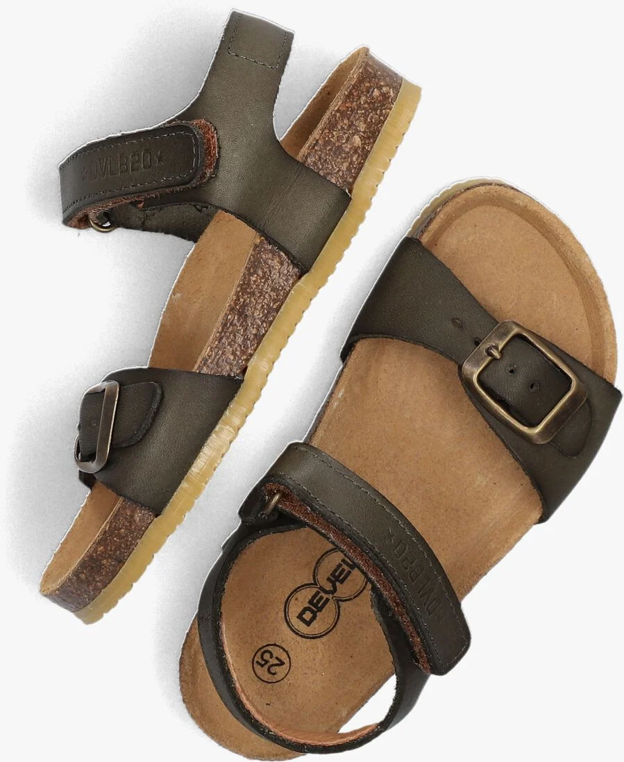 DEVELAB groene develab sandalen 49003