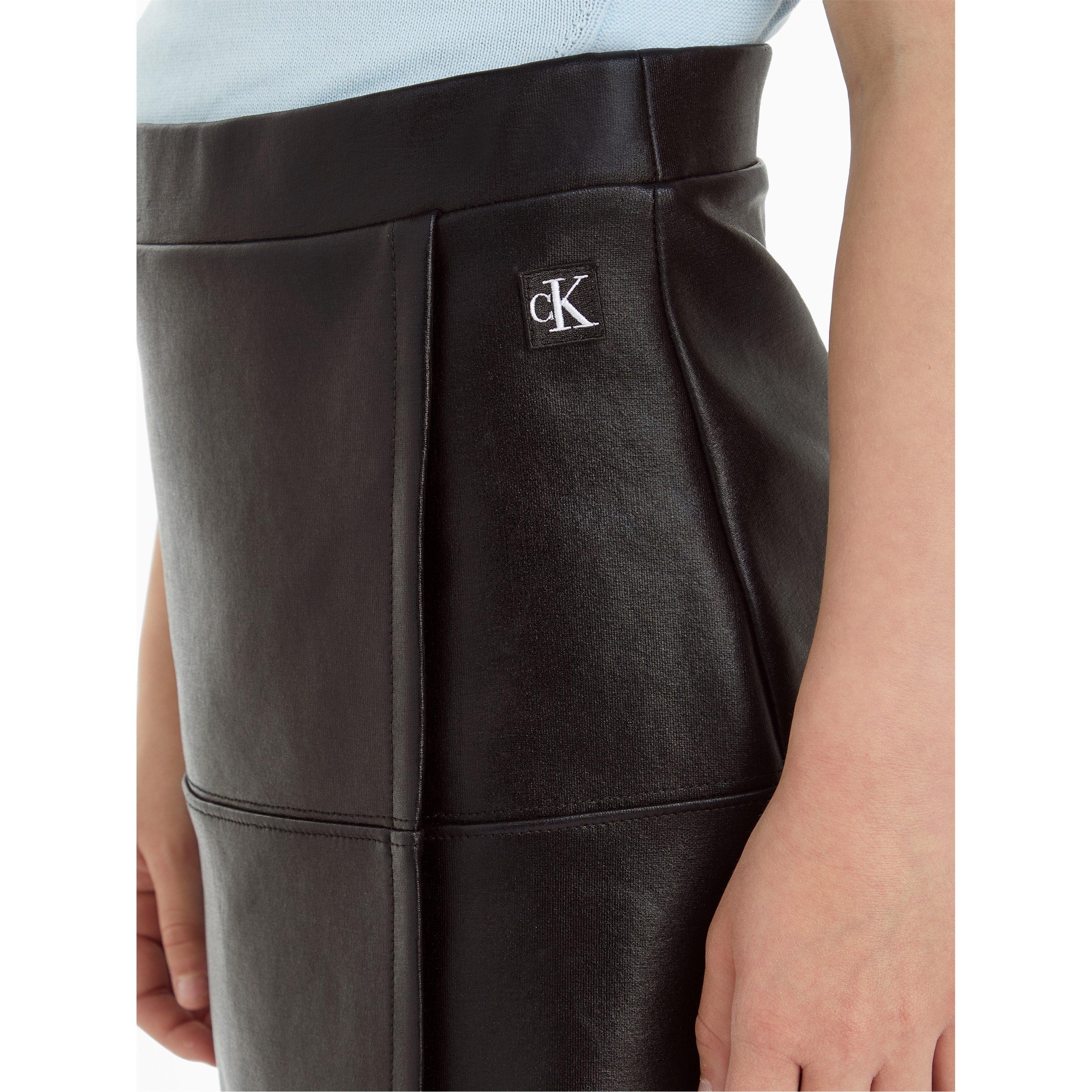 Calvin Klein Jeans COATED SPACER WRAP SKIRT