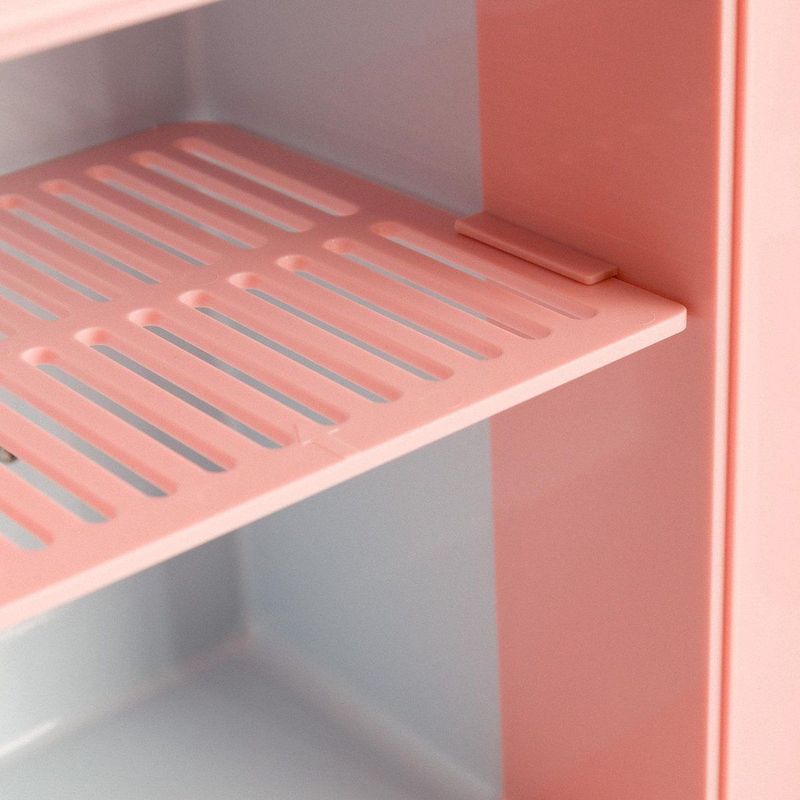 CREATE - FRIDGE MINI BOX - Minikoelkast - Pastelroos - Warm en Koud Functie