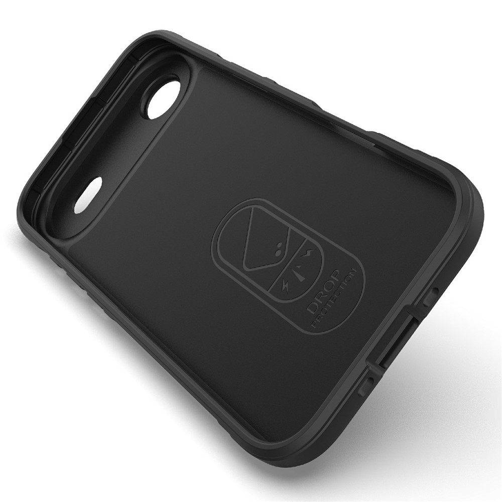 iPhone Air Outdoor Gummi Schutzhülle Anti-Drop - Schwarz