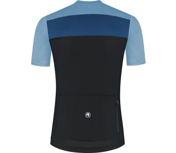 Rogelli Core Block Cykeltrøje, Black/Blue