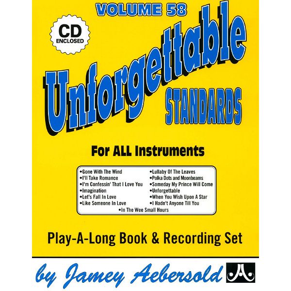 Jamey Aebersold Unforgettable Standards