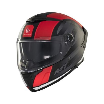 Casque MT HELMETS THUNDER 4 SV - TREADS - Gris / Rouge