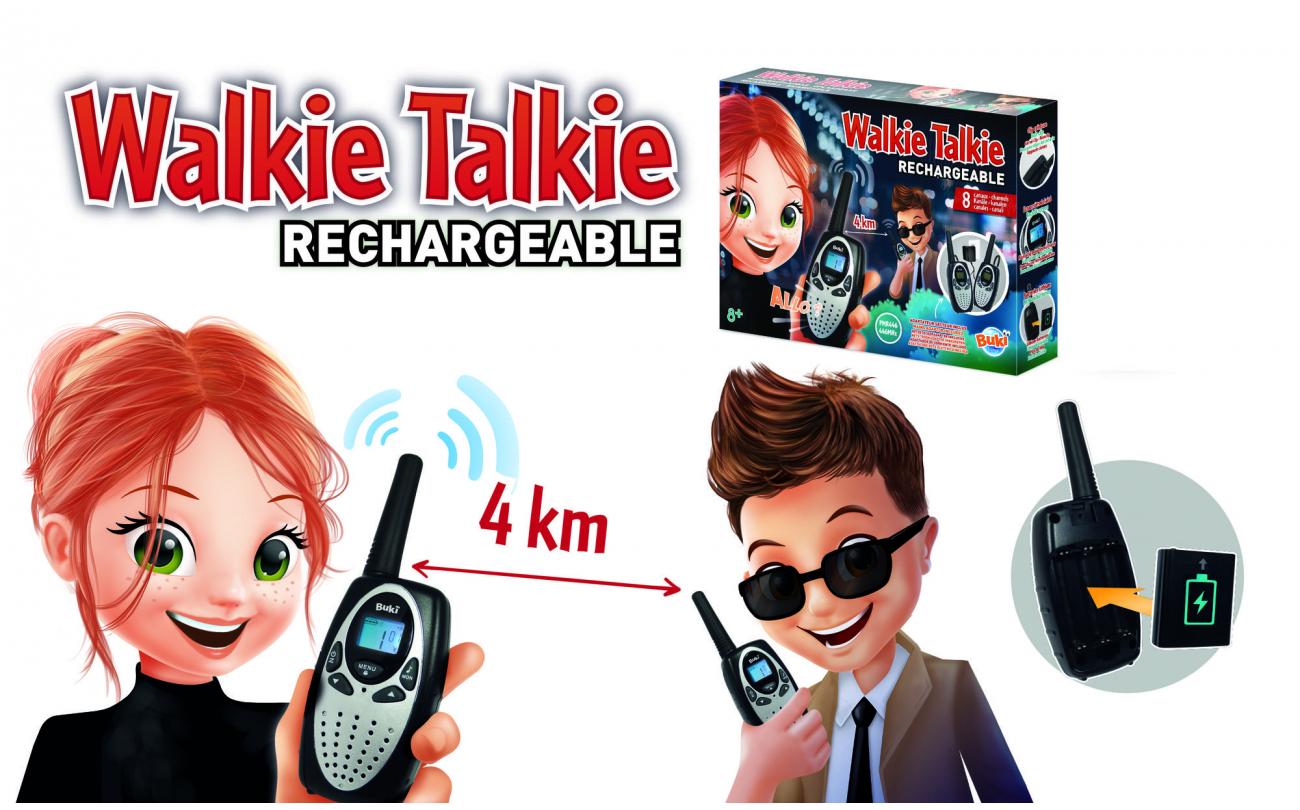 Buki Nature Oplaadbare Walkie Talkie