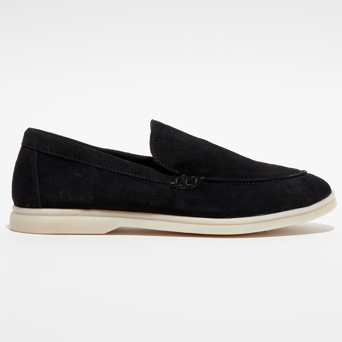 Loafers Mocassins en Velours de Cuir Jules noirs