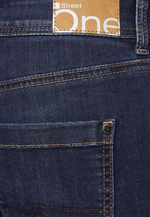 Dunkle Casual Fit Jeans - dark indigo wash