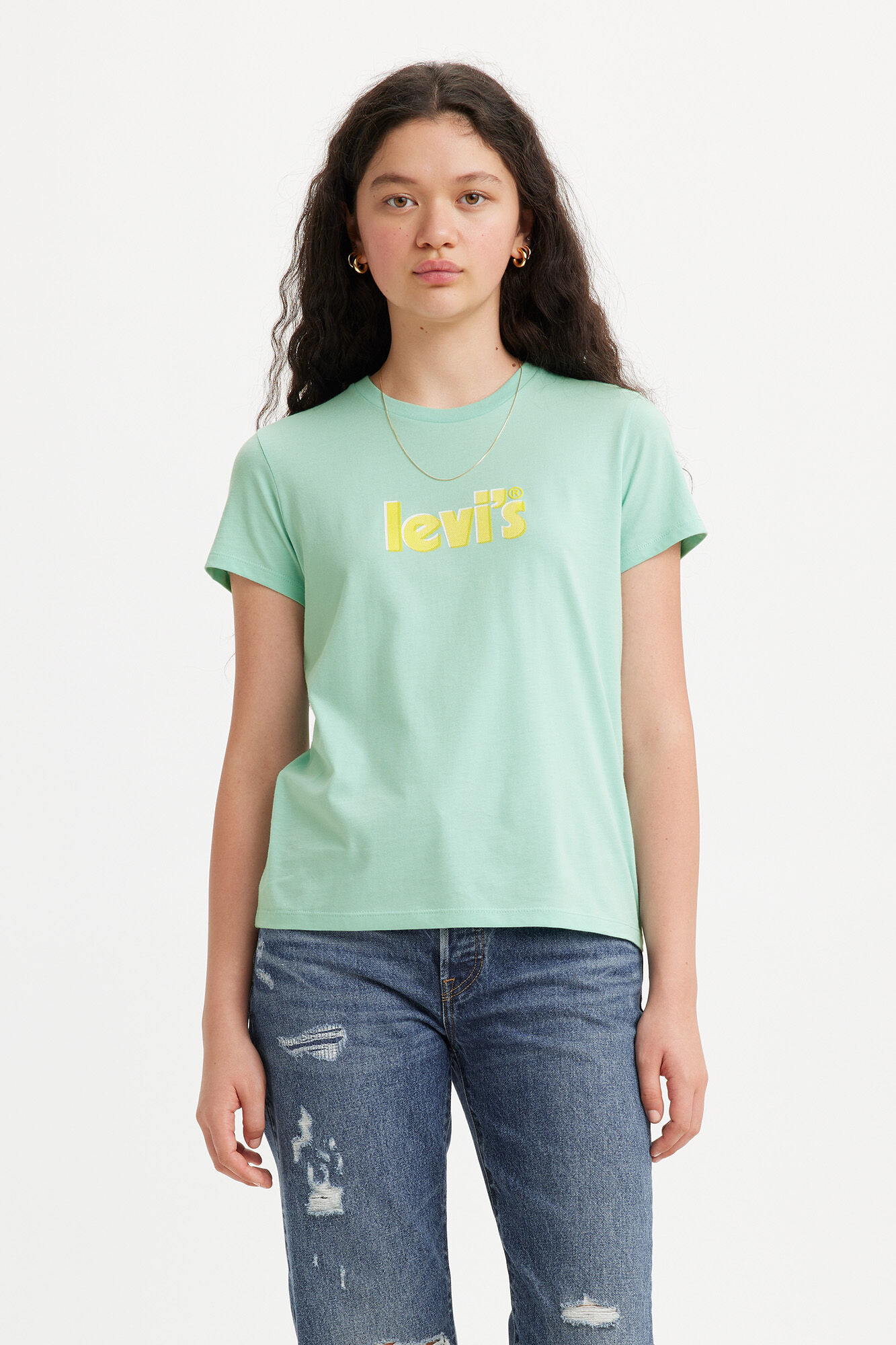 Camiseta Levi's® - azul claro