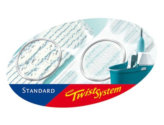 LEIFHEIT - Housse de rechange balai Twist System micro duo 55320