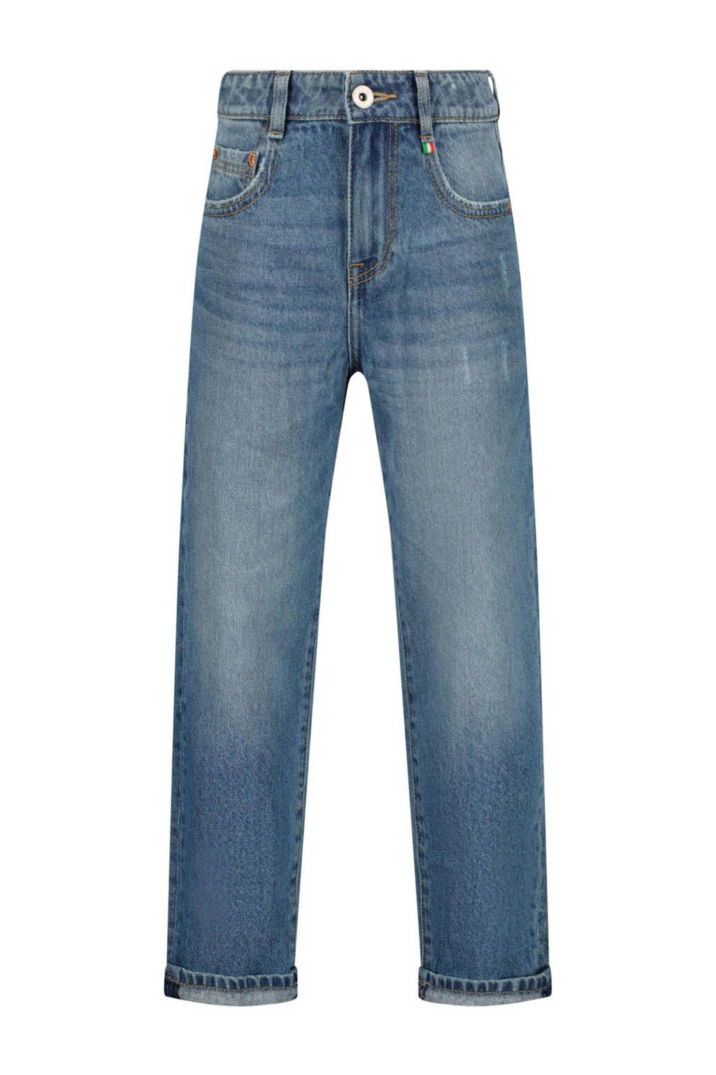 Vingino loose fit jeans Castiano blue vintage