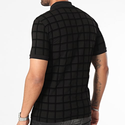Polo Manches Courtes 6RPF04-PJSNZ Noir