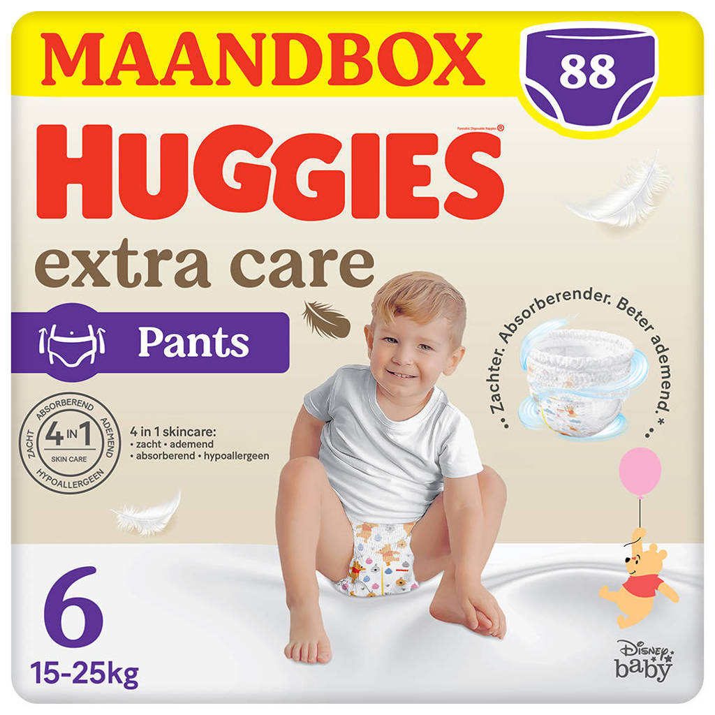 luierbroekjes - maat 6 (15 - 25 kg) - 88 stuks
