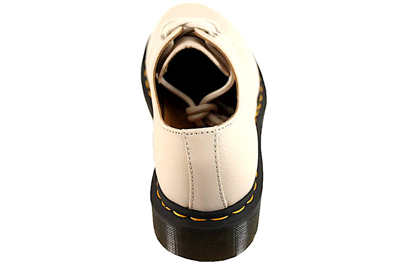 DR. MARTENS 1461 SNØRESKO I BEIGE GLAT SKIND