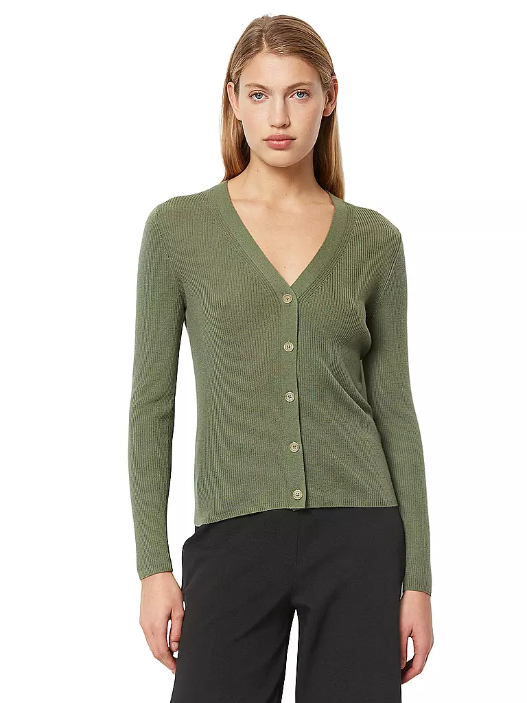 MARC O'POLO Cardigan  olive