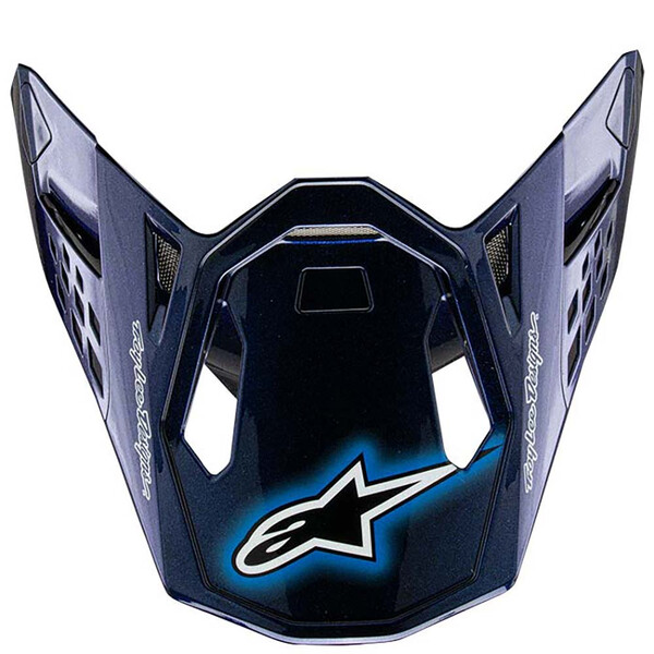 Alpinestars - Casque S-M10 TLD Edition 25 Bleu foncé / Orange / Jaune fluo / Rouge