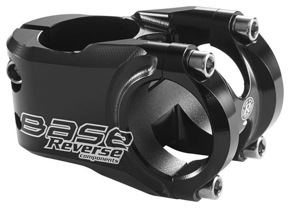REVERSE Potence BASE 1''1/4  cintre 31.8mm  40mm  0° Noir