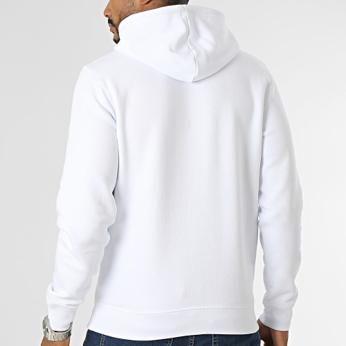 Sweat Capuche Mojo Blanc