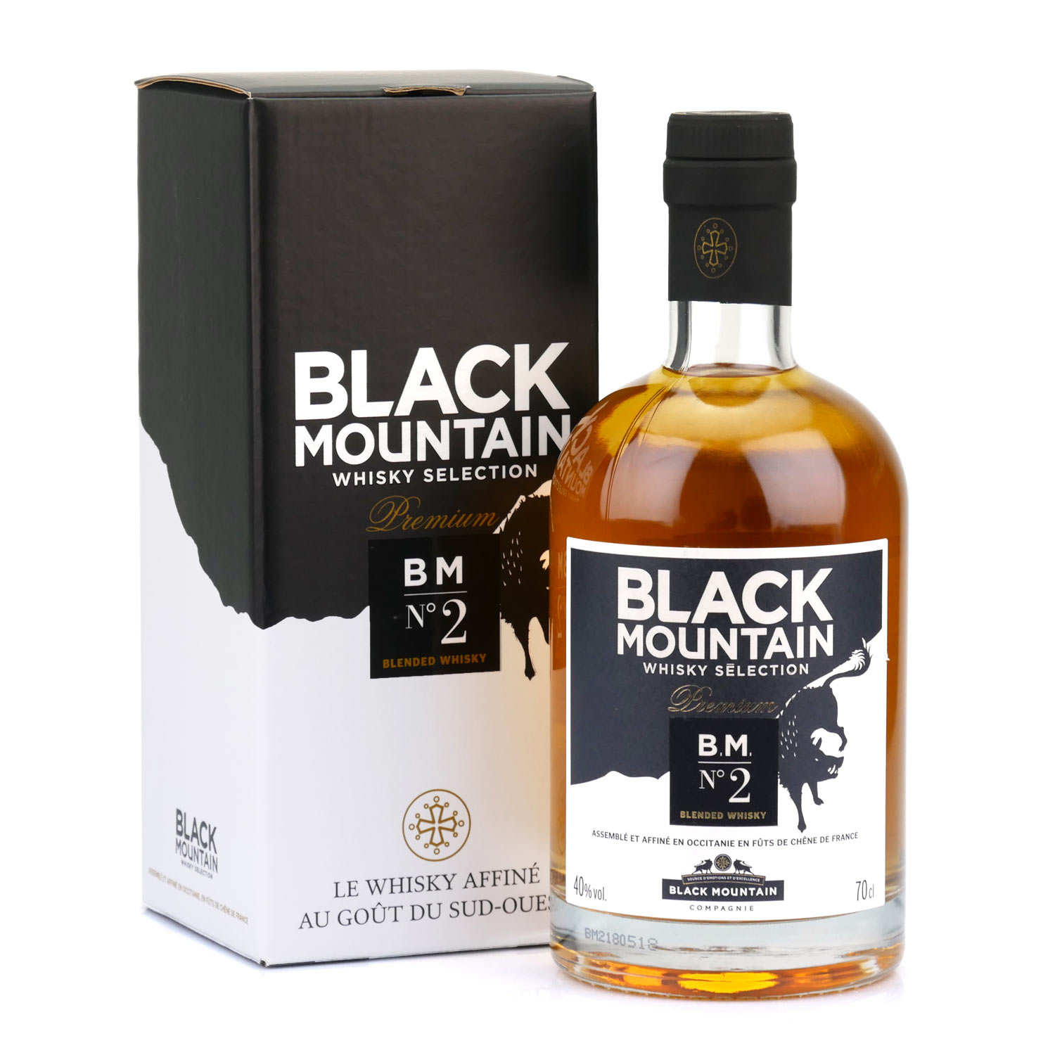 Whisky Black Mountain - BM n°2 Premium 40%