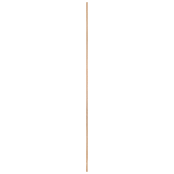 Lat grenen D-vorm 12,5x55 mm lengte 210 cm