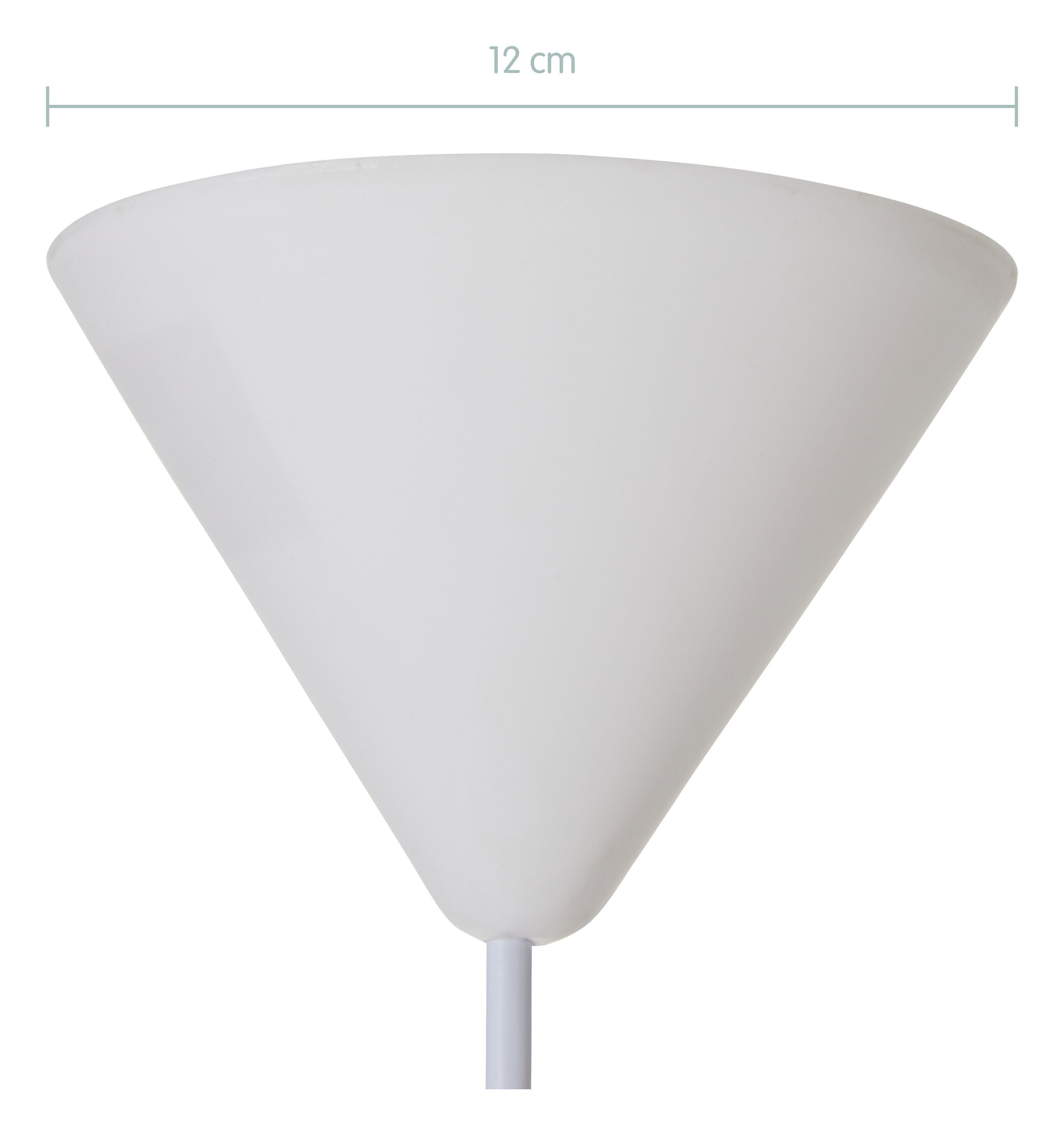 ALICE Hängeleuchte - Weiss / B: 54.0 cm x T: 54.0 cm x H: 113.0 cm