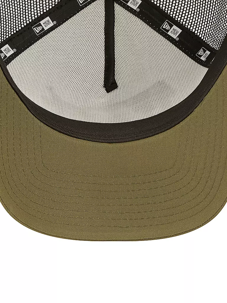 NEW ERA Kappe US STATE WORDMARK TRUCKER olive