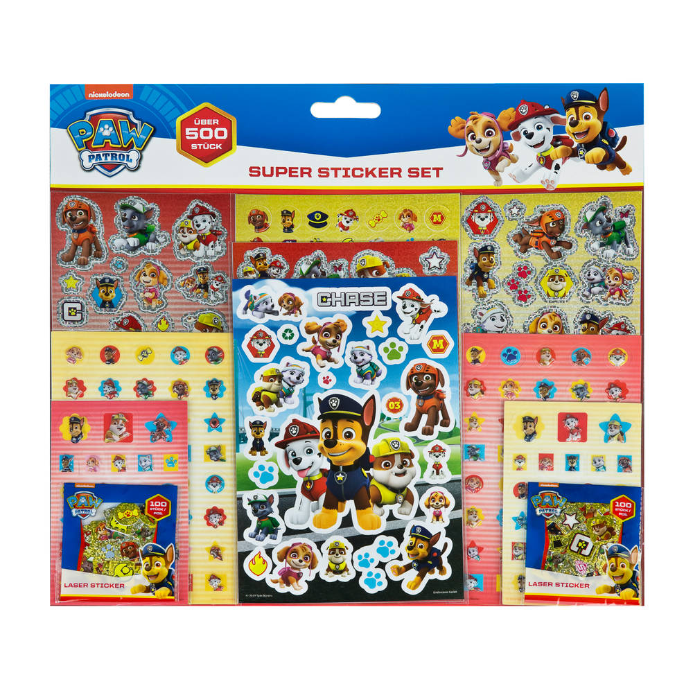 PAW Patrol super stickerset