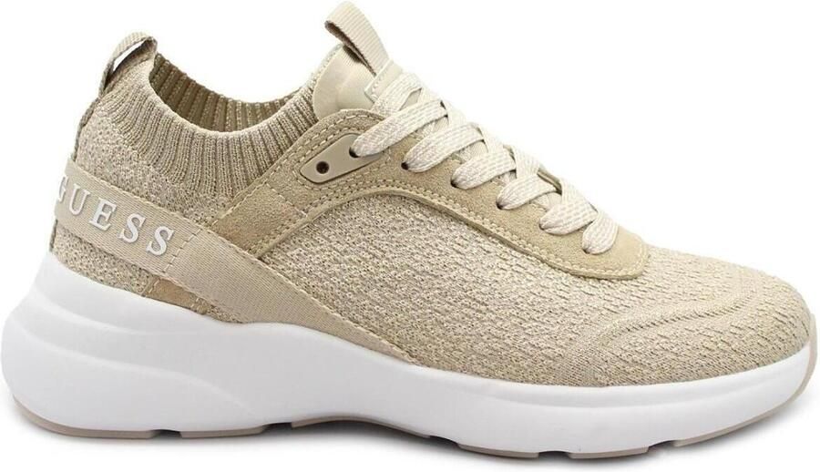 GUESS Sneakers laag 'Mildrid' beige beige gemêleerd wit