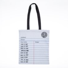 British Library Grey Cotton Cloth Bag