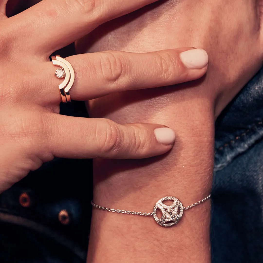Bague Intrépide grand arc Loyal.e